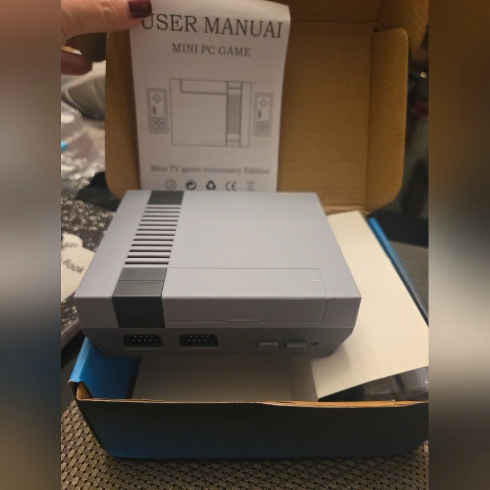 NIB Mini Game Anniversary Edition Entertainment System: 620 Classic Retro Games!